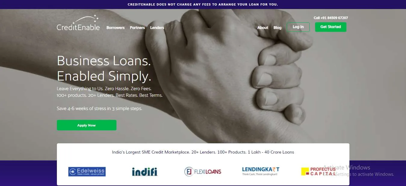 Creditenable managed and developed by Ackrolix
