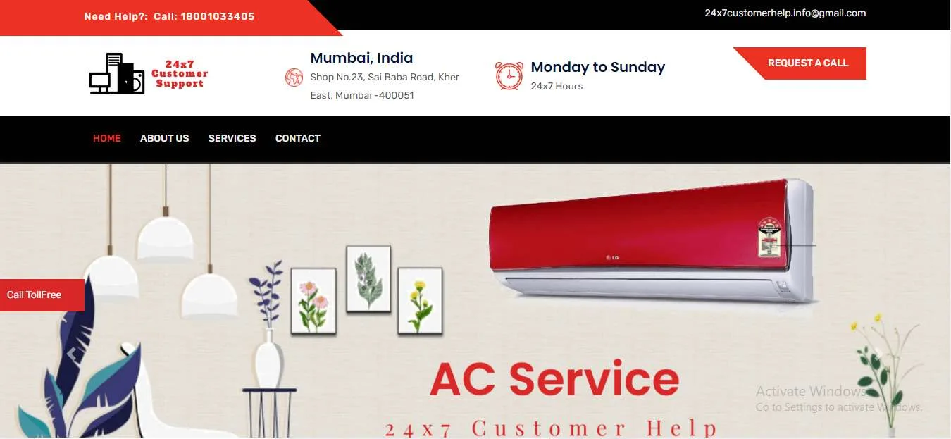 Home Appliance Repair managed and developed by Ackrolix