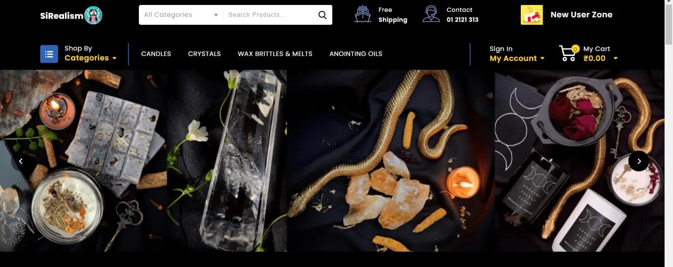 E-commerce Platform ecommerce developed by Ackrolix