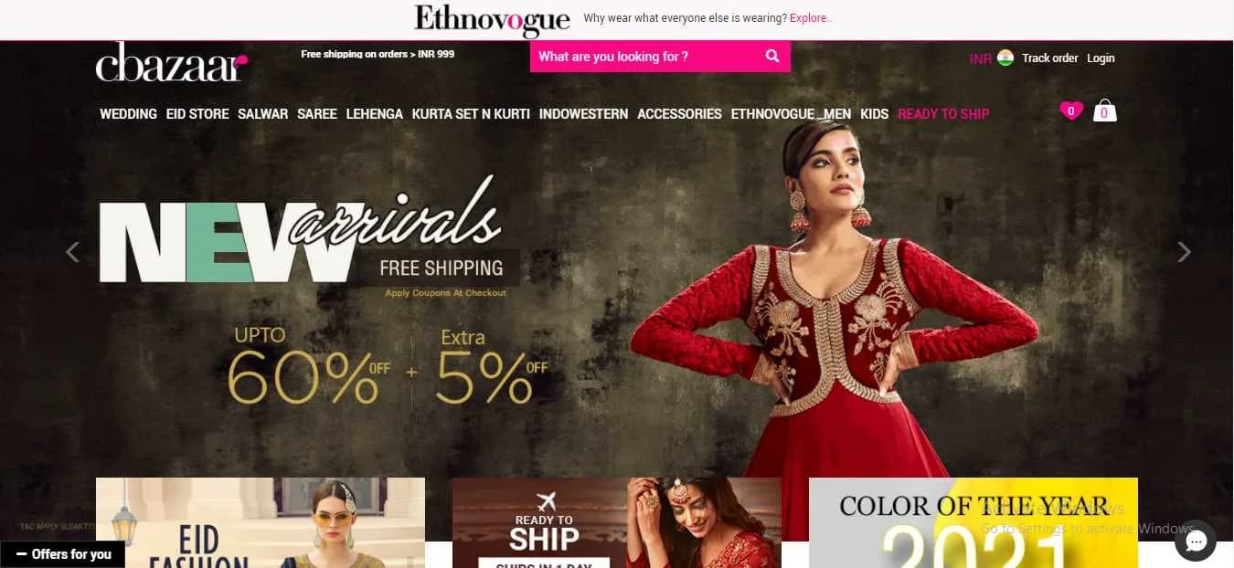CBazaar ecommerce developed by Ackrolix