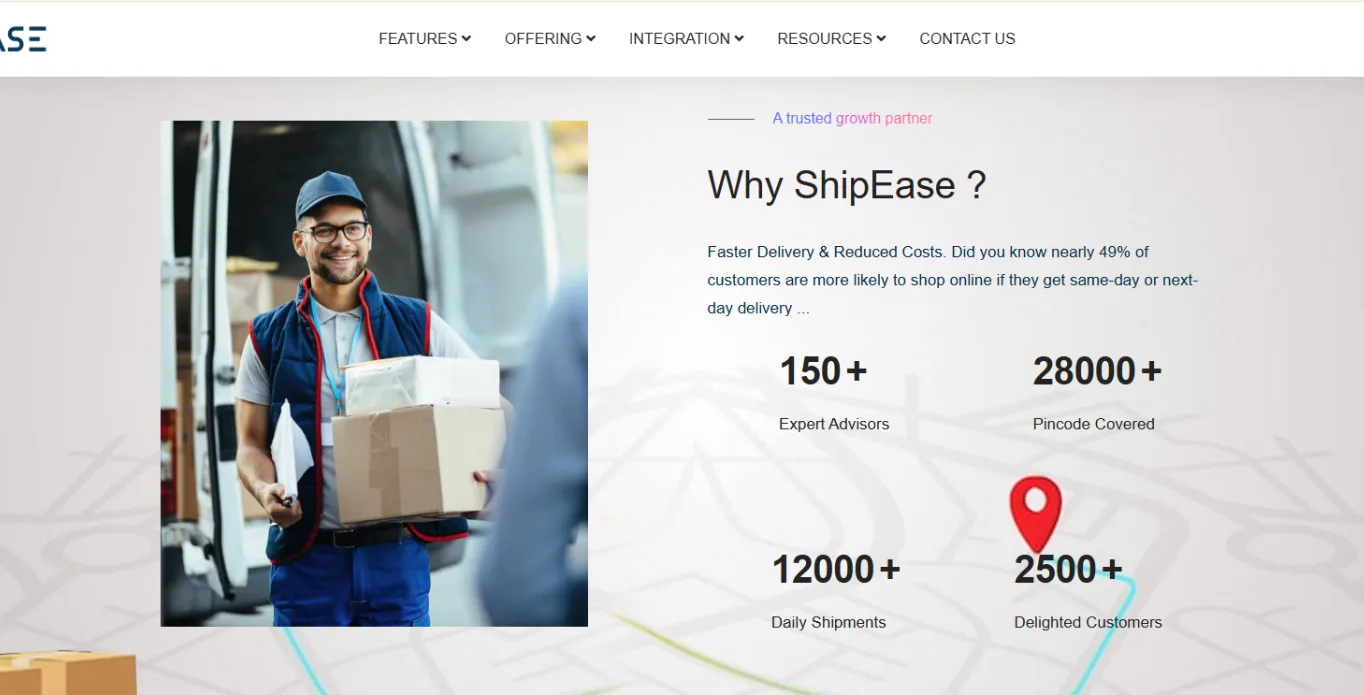 ShipEase managed and developed by Ackrolix