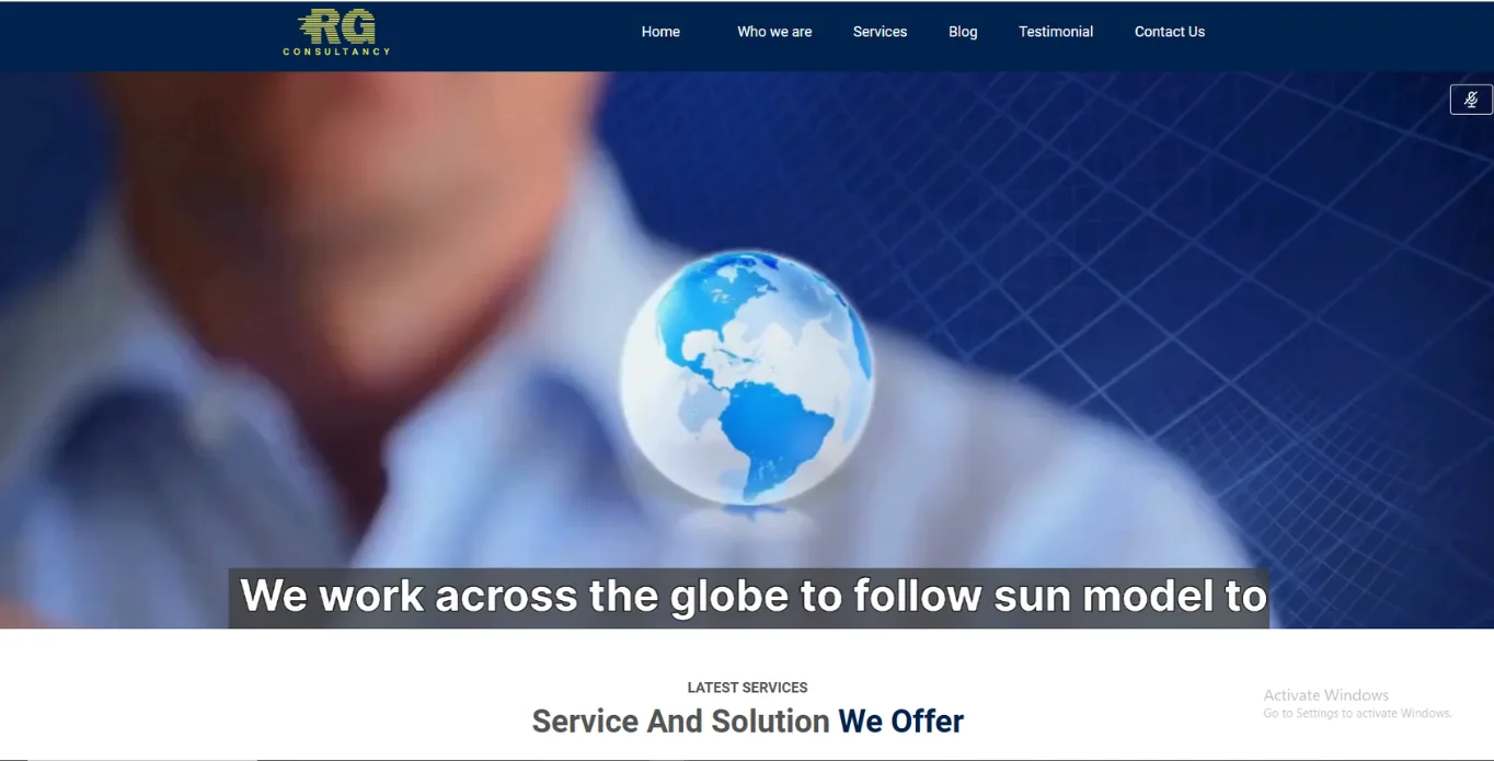 Reddington Global managed and developed by Ackrolix