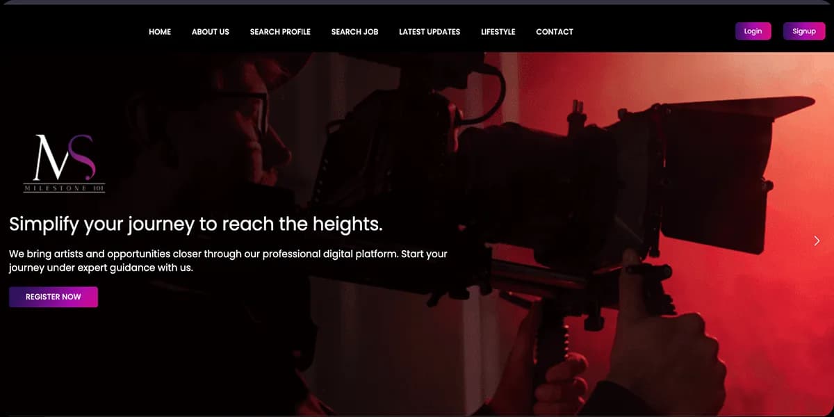 Milestone101 Media Project