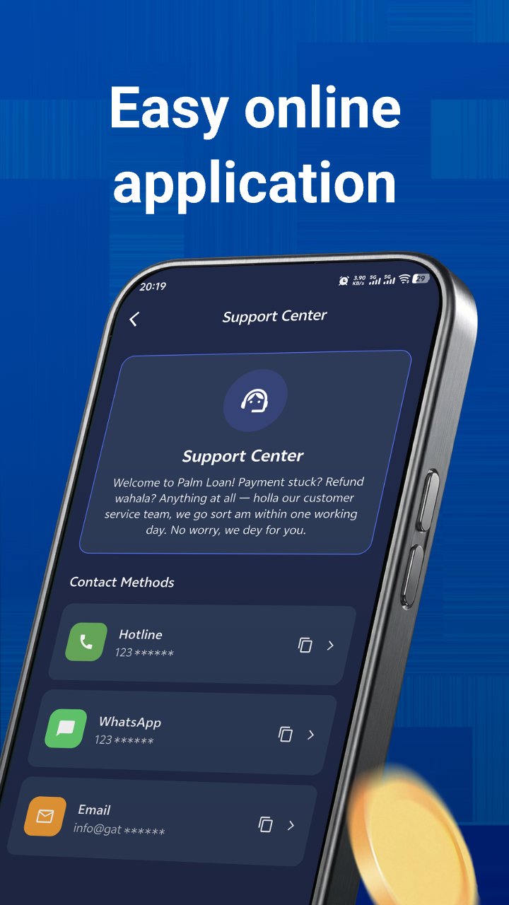 Palm Loan mobile app support centre and contact methods Palm Loan mobile app support centre and contact methods