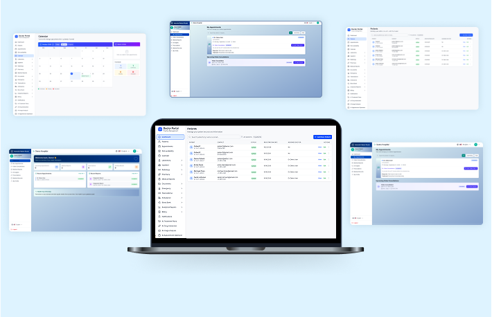 Ackrolix Hospital Management System patient and doctor portal overview Ackrolix Hospital Management System patient and doctor portal overview