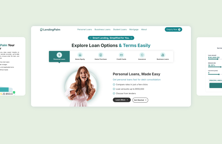 LendingPalm loan comparison website with personal loan categories LendingPalm loan comparison website with personal loan categories